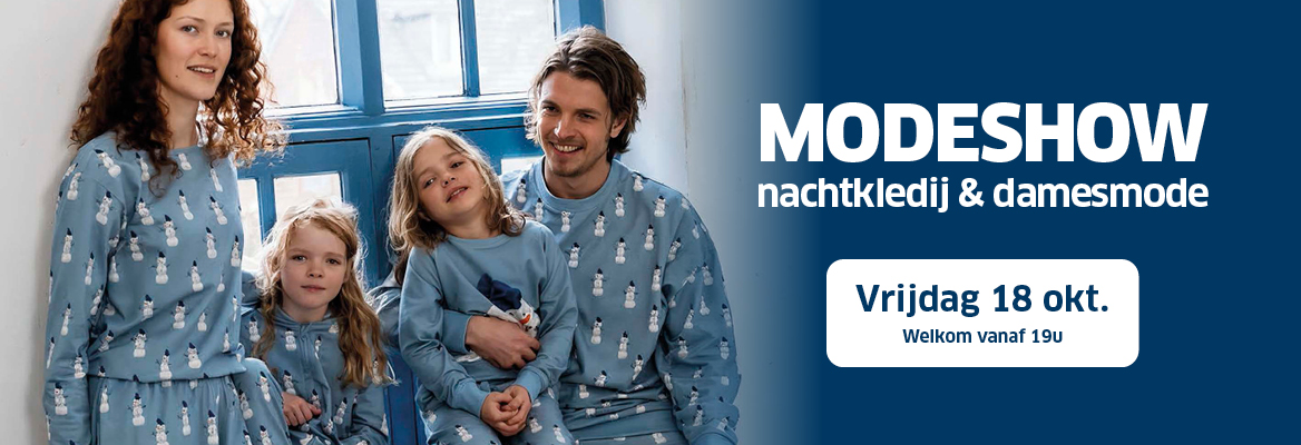 Modeschow nachtkledij & damesmode bij Sleeplife® Kruisem