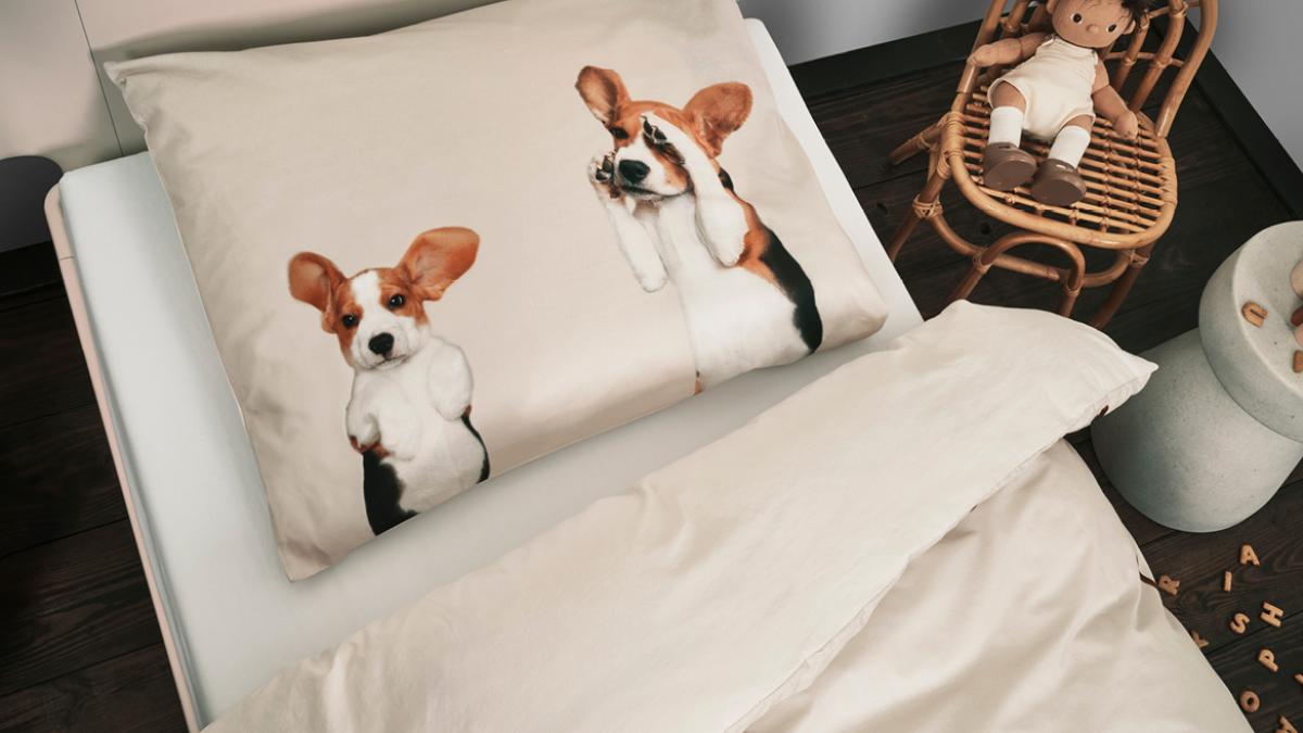 Sleeplife® Housse de couette Beagle friends de Snurk