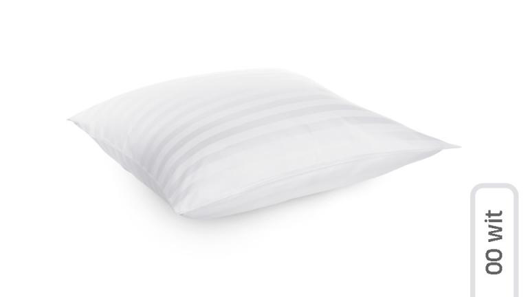 Kussensloop Jacquard Sleeplife Superior wit