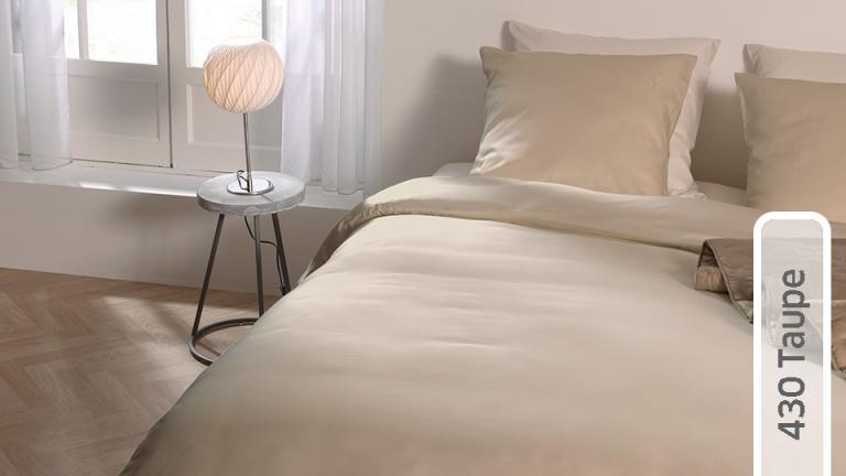Dekbedovertrek Uni Sleeplife Superior taupe