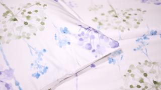 Dekbedovertrek Aquarelle blauw Sleeplife detail