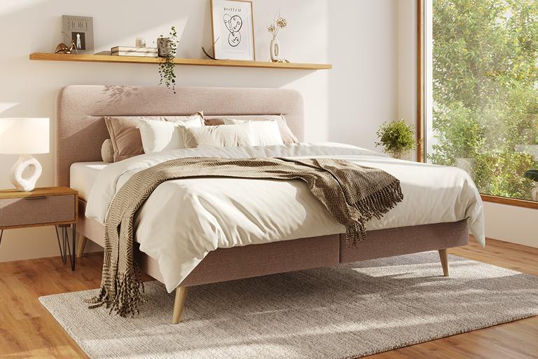 topdekmatras op boxspring