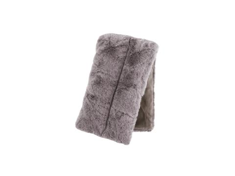Faux fur body wrap packshot